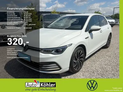 Usata VW Golf VIII Style 190 CV (139 kW) 2023 Bianco Berlina