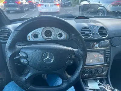 Begagnad Mercedes CLK320 224 HK (164 kW) 2006 Svart Sportkupé