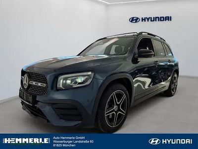 Second-hand Mercedes GLB200 AMG line 163 CP (119 kW) 2021 Albastru SUV
