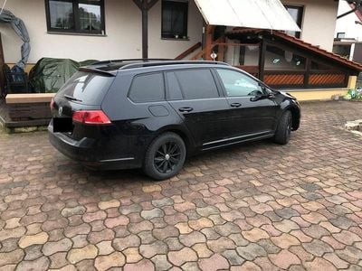 Gebraucht VW Golf VII Trendline 105 PS (77 kW) 2013 Schwarz Kombi