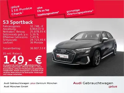 Gebraucht Audi S3 Basis 310 PS (228 kW) 2024 Mythosschwarz metallic Limousine