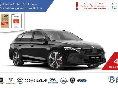 Neu Skoda Octavia RS 265 PS (194 kW) 2026 Schwarz Kombi