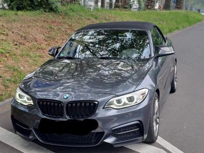Usata BMW M235 Performance 326 CV (239 kW) 2015 Grigio Cabrio
