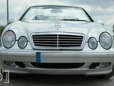 Gebraucht Mercedes CLK200 136 PS (100 kW) 1999 Silber Cabrio