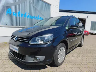 Gebraucht VW Touran Highline 140 PS (102 kW) 2012 Schwarz Van / Kleinbus