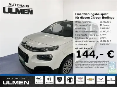 Brugt Citroën Berlingo Live 102 HK (75 kW) 2020 Hvid MPV