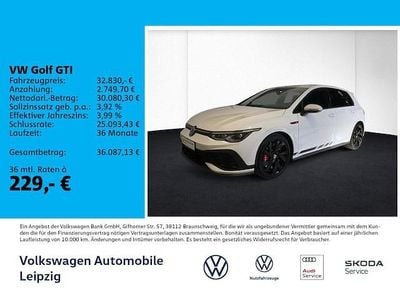 Gebraucht VW Golf VIII GTI Clubsport 300 PS (220 kW) 2024 Weiß Limousine