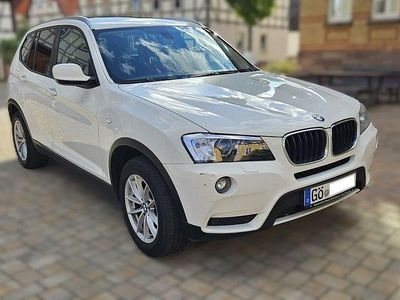 Begagnad BMW X3 xLine 190 HK (139 kW) 2014 Vit SUV