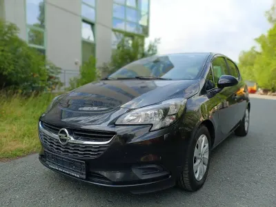 Gebraucht Opel Corsa Edition 101 PS (74 kW) 2015 Schwarz Kleinwagen