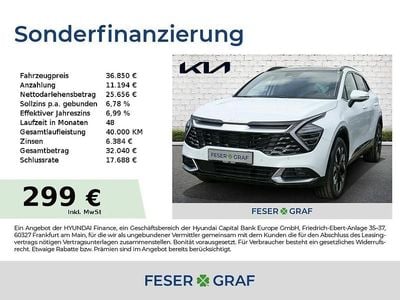 Neu Kia Sportage 252 PS (185 kW) 2025 Cararraweiss SUV