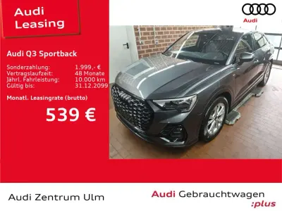 Usata Audi Q3 S-Line 190 CV (139 kW) 2023 Grigio SUV