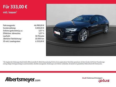 Gebraucht Audi A6 S-Line 204 PS (150 kW) 2025 Mythosschwarz metallic Kombi