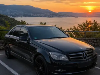 Gebraucht Mercedes C220 170 PS (125 kW) 2008 Schwarz Limousine
