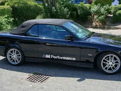 Gebraucht BMW 320 Cabriolet 150 PS (110 kW) 1999 Schwarz Cabrio