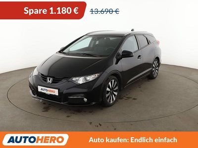 Gebraucht Honda Civic Executive 141 PS (103 kW) 2014 Schwarz Kombi