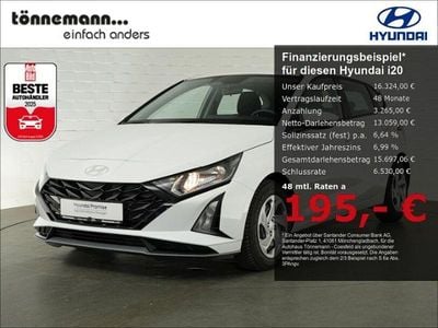 Gebraucht Hyundai i20 Select 101 PS (74 kW) 2025 Atlas white Kleinwagen