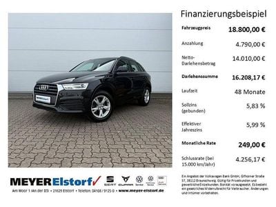 Usata Audi Q3 Sport 179 CV (131 kW) 2018 Nero SUV