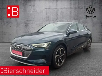 Gebraucht Audi e-tron Sportback Advanced Plus 300 kW (408 PS) 2022 Blau SUV
