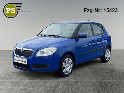 Brugt Skoda Fabia Ambiente 69 HK (50 kW) 2009 Blå Sedan