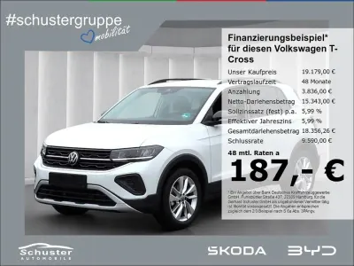 Gebraucht VW T-Cross Goal 95 PS (69 kW) 2025 Weiss SUV