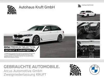 Gebraucht BMW 530 M Sport 245 PS (180 kW) 2023 Alpinweiß uni Kombi