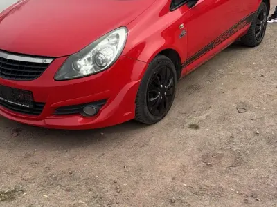 Gebraucht Opel Corsa 80 PS (58 kW) 2008 Rot Kleinwagen