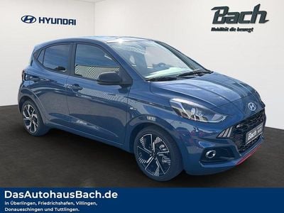 Neu Hyundai i10 N Line 90 PS (66 kW) 2025 Vibrant blue Kleinwagen