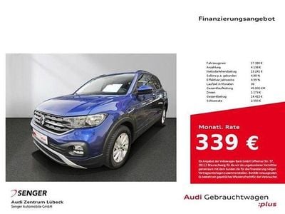 Usata VW T-Cross Life 116 CV (85 kW) 2019 Blu SUV