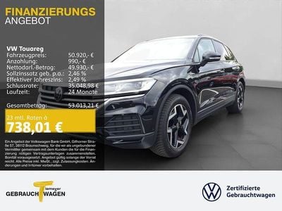Grenadillschwarz metallic Gebraucht 2024 VW Touareg SUV | 50.920 € (Guter Preis)