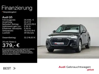 Gebraucht Audi Q5 Ambiente 163 PS (119 kW) 2022 Brillantschwarz SUV