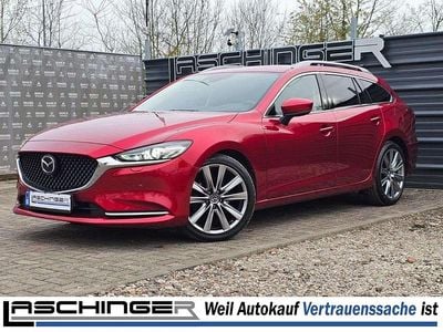 Gebraucht Mazda 6 Edition 194 PS (142 kW) 2018 Soul red cryst (rot) Kombi
