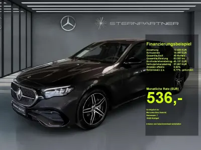 Brugt Mercedes E200 AMG 204 HK (150 kW) 2025 Grå Sedan