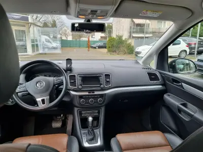 Gebraucht VW Sharan 140 PS (102 kW) 2015 Schwarz Van / Kleinbus