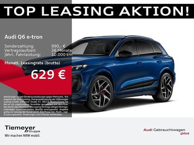 Gebraucht Audi Q6 e-tron S-Line 225 kW (306 PS) 2025 Blau SUV