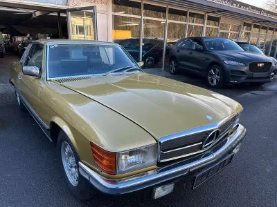 Używany Mercedes SLC450 224 KM (164 kW) 1979 Złoty Coupe