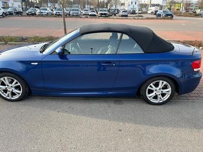 Usata BMW 120 Cabriolet M Sport 170 CV (125 kW) 2010 Blu Cabrio