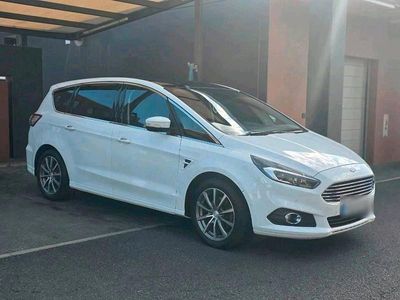 Usata Ford S-MAX Titanium 180 CV (132 kW) 2016 Bianco Monovolume