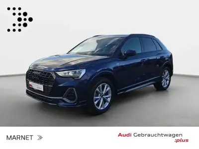 Gebraucht Audi Q3 S-Line 150 PS (110 kW) 2023 Navarrablau metallic SUV