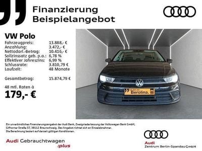 Schwarz Gebraucht 2023 VW Polo Life Kleinwagen | 13.888 € (Guter Preis)