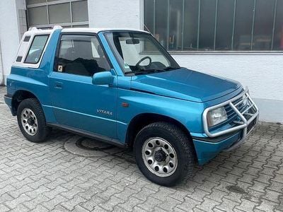 Gebraucht Suzuki Vitara 80 PS (58 kW) 1993 Blau Cabrio