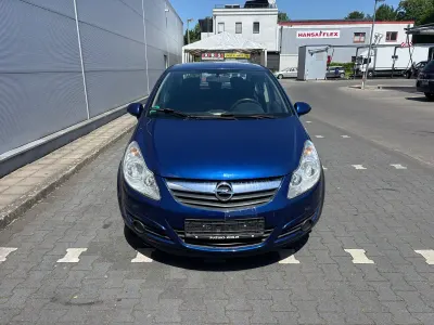 Gebraucht Opel Corsa 80 PS (58 kW) 2009 Blau Kleinwagen