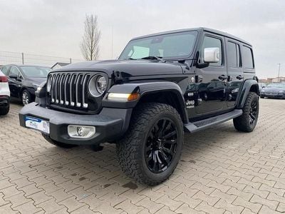 Gebraucht Jeep Wrangler Unlimited Overland 200 PS (147 kW) 2021 Schwarz SUV