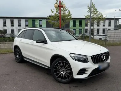 Gebraucht Mercedes GLC350 AMG line 258 PS (189 kW) 2018 Weiß SUV