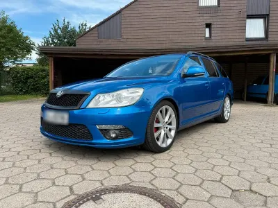 Gebraucht Skoda Octavia RS 170 PS (125 kW) 2013 Blau Kombi