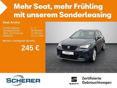 Gebraucht Seat Arona FR 150 PS (110 kW) 2023 Grau (metallic) SUV