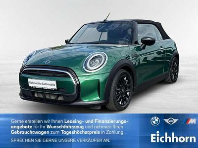 Gebraucht Mini Cooper Cabriolet 136 PS (100 kW) 2024 British racing green metallic Cabrio