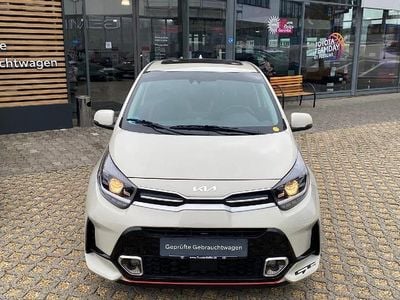 Gebraucht Kia Picanto GT-Line 84 PS (61 kW) 2024 (m9y) milky beige met. Kleinwagen