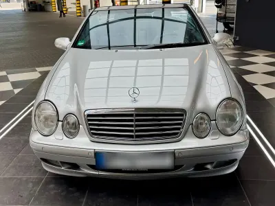 Brugt Mercedes CLK320 Edition 218 HK (160 kW) 2004 Sølv Cabriolet