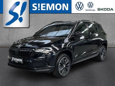 Gebraucht Skoda Karoq SportLine 150 PS (110 kW) 2024 Schwarz SUV