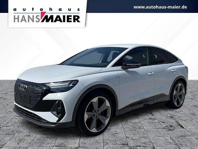 Gebraucht Audi Q4 Sportback e-tron S-Line 150 kW (204 PS) 2022 Weiß SUV